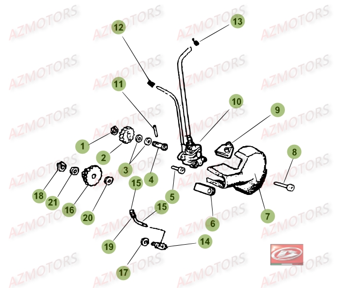 Pompe A Huile BETA Pièces Beta RR 50 STANDARD - 2014