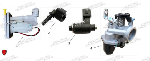 Systheme D Injection ARCHIVE_MOTORCYCLE PIECE SCRAMBLER 50cc AM84 EURO5 ARCHIVE