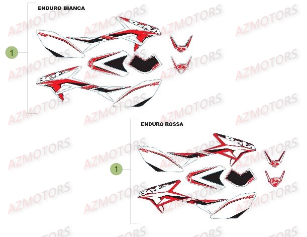 Decors BETA Pièces Beta RR 50 MOTARD SPORT - 2015