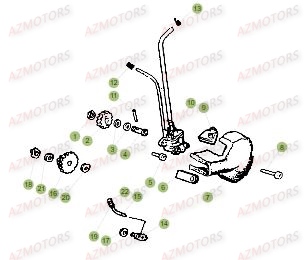 Circuit De Lubrification BETA Pièces Beta 50 RR Motard STANDARD - 2017