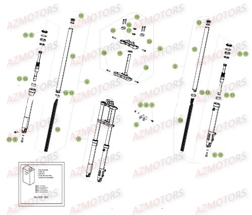 FOURCHE BETA 50 SM STD 17