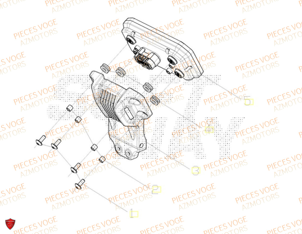 Compteur VOGE Pieces VOGE 625R EURO 5+