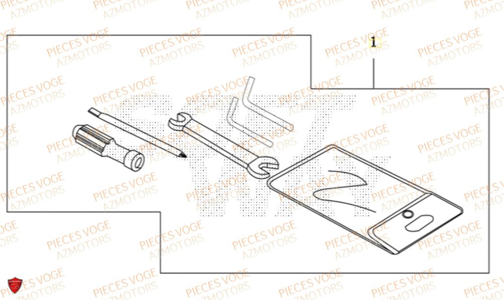Trousse A Outils VOGE Pieces VOGE 625R EURO 5+