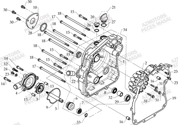 Carter D Allumage AZMOTORS Pièces Quad A333 - A333 ULTIMATE