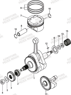 EMBIELLAGE AZMOTORS A460