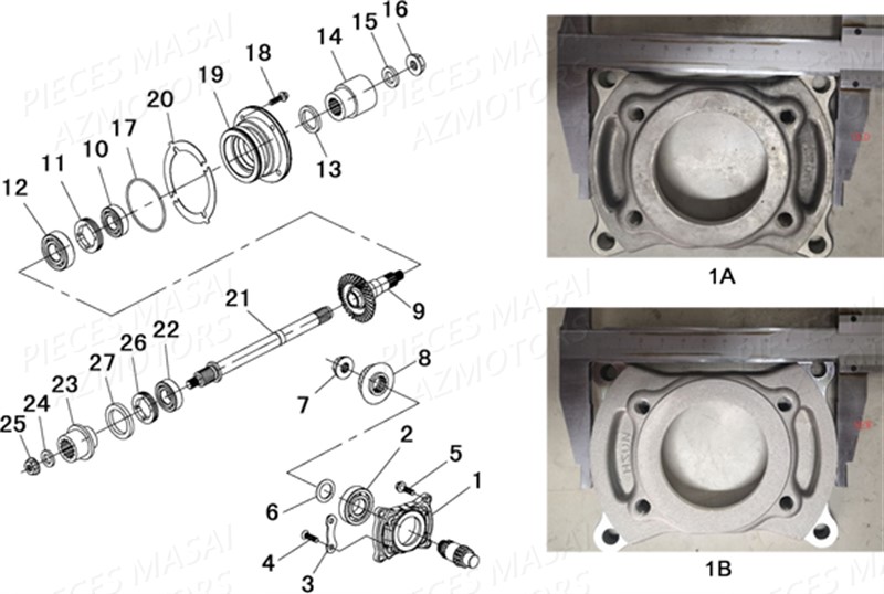 ARBRE DE TRANSMISSION pour Mercedes G Classe W463 L =3 39mm, 2x Lien 108mm, EUR 225,24 - PicClick FR