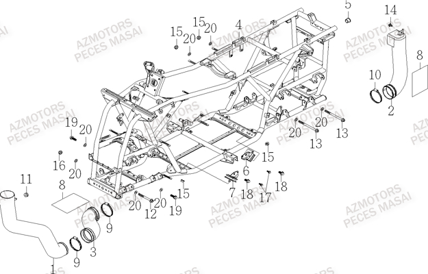 CHASSIS AZMOTORS A750 INFINITE