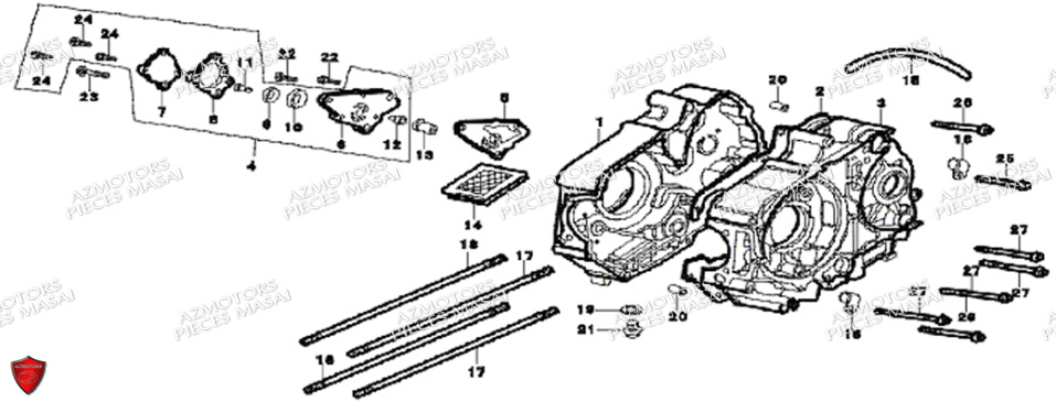 CARTER POMPE A HUILE AZMOTORS A90