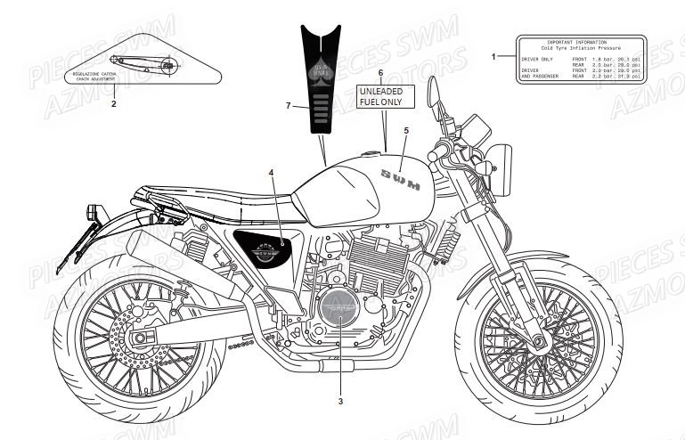 Decors SWM Pieces SWM Origine ACE OF SPADES 440 (2018)
