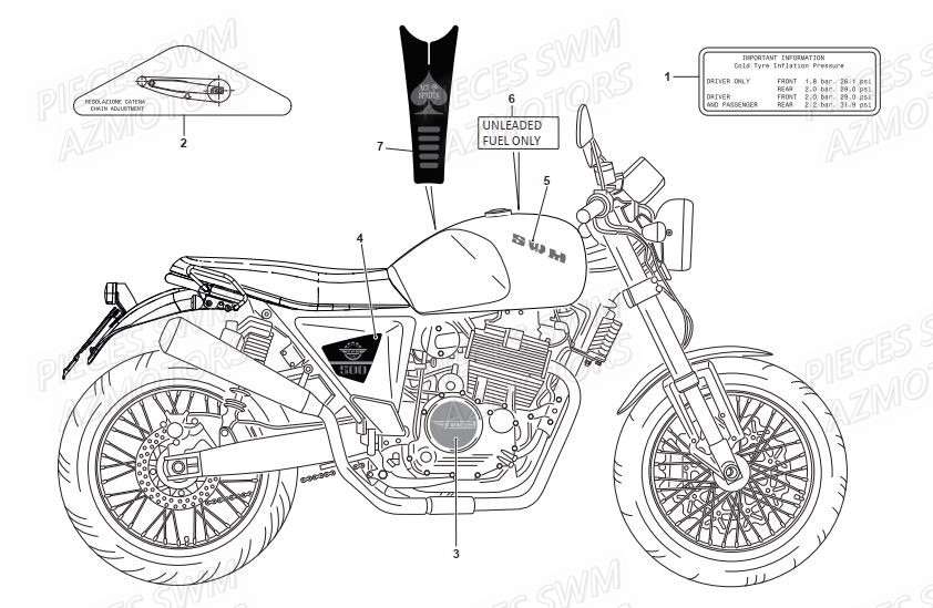 Decors SWM Pieces SWM Origine ACE OF SPADES 500 (2019)
