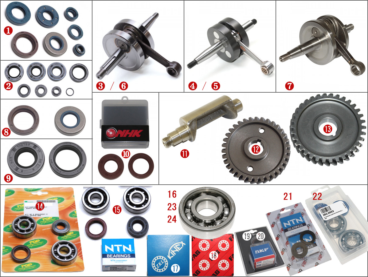 Bas Moteur BETA PIECES ACCESSOIRES ADAPTABLES BETA RR / SM 50 ADAPTABLE