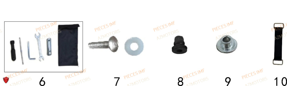 Pieces Et Accessoires 2 AZMOTORS PIECES ADN 125 4T EURO 5+