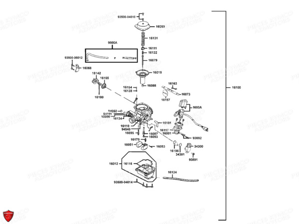 CARBURATION pour AGILITY 125 16 EURO3