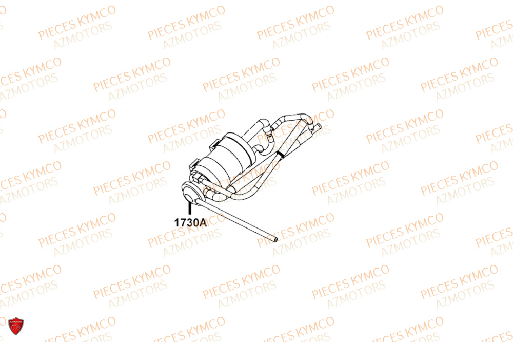 Reniflard KYMCO Pièces AGILITY 125I 16+ 4T EURO5 (KL25HD/KL25HA)