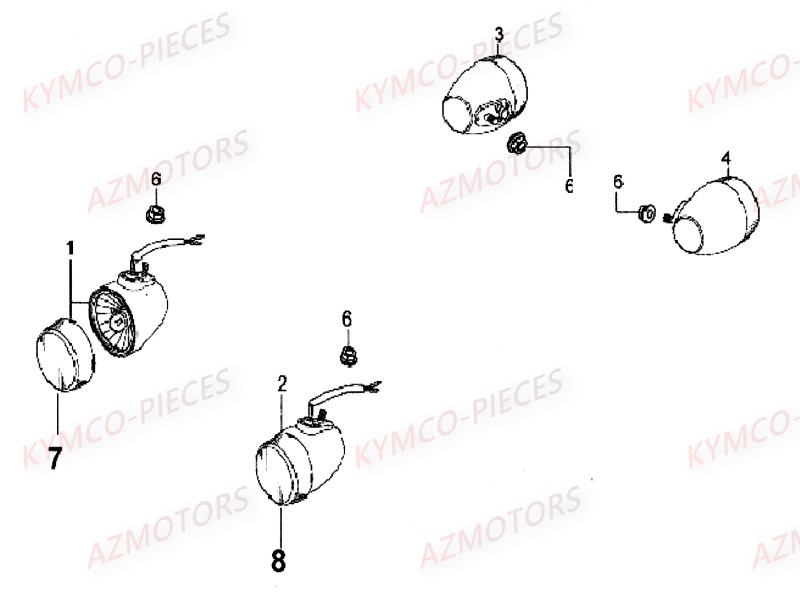 Clignotants AZMOTORS 