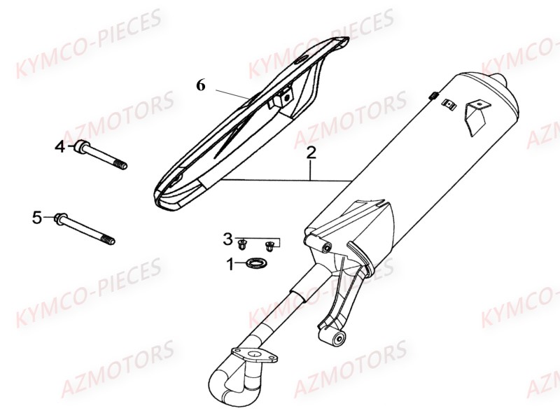 Echappement AZMOTORS 