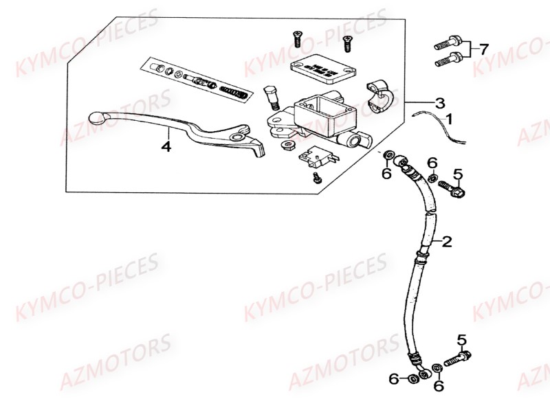 Frein Avant AZMOTORS 