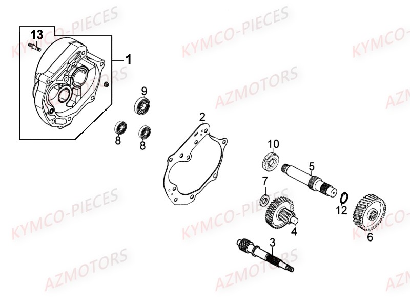 Transmission AZMOTORS 