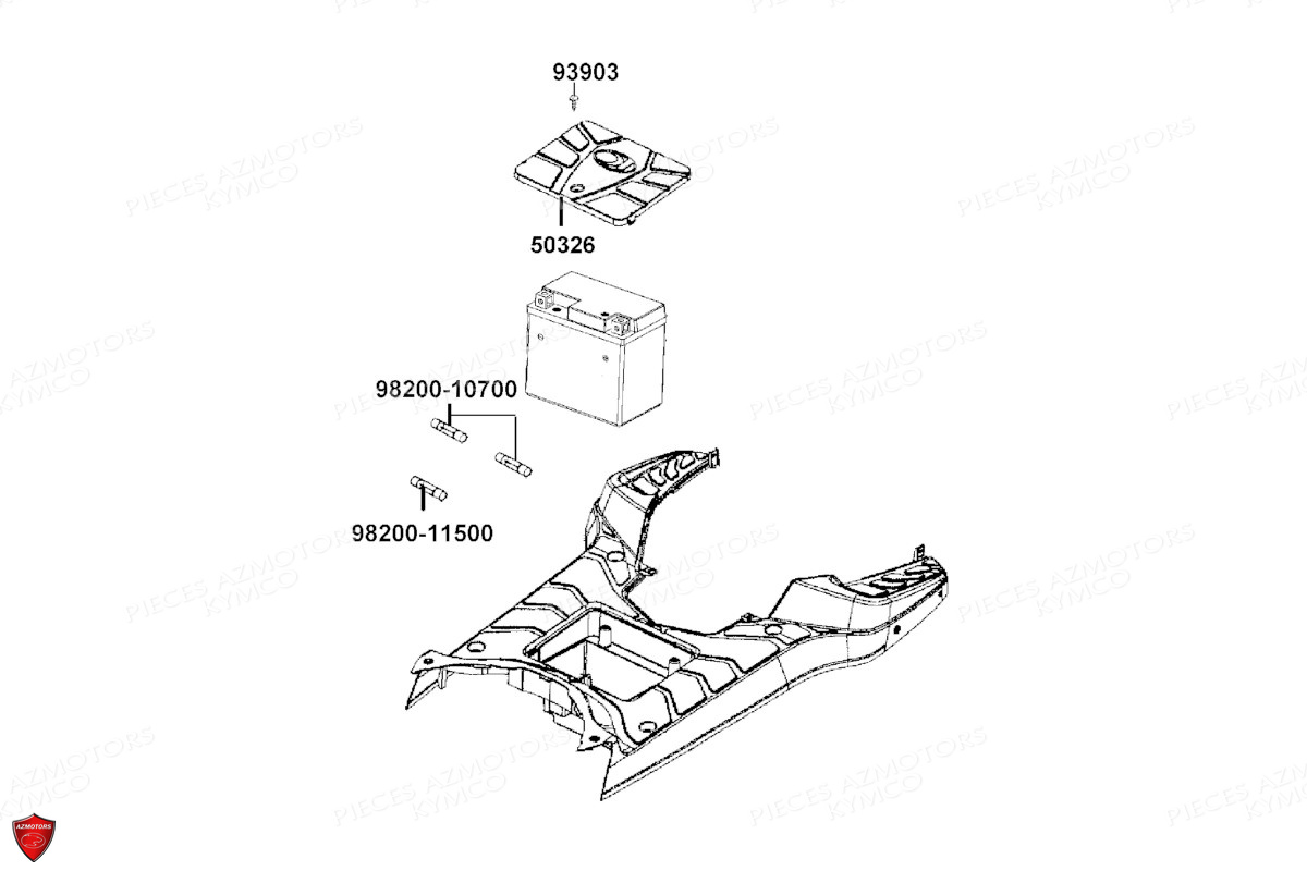 BATTERIE KYMCO AGILITY 50 NAKED RENOUVO E5