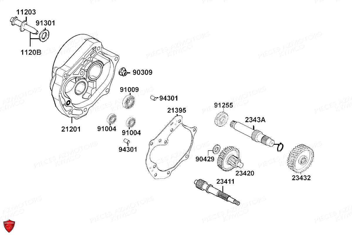 Transmission KYMCO 