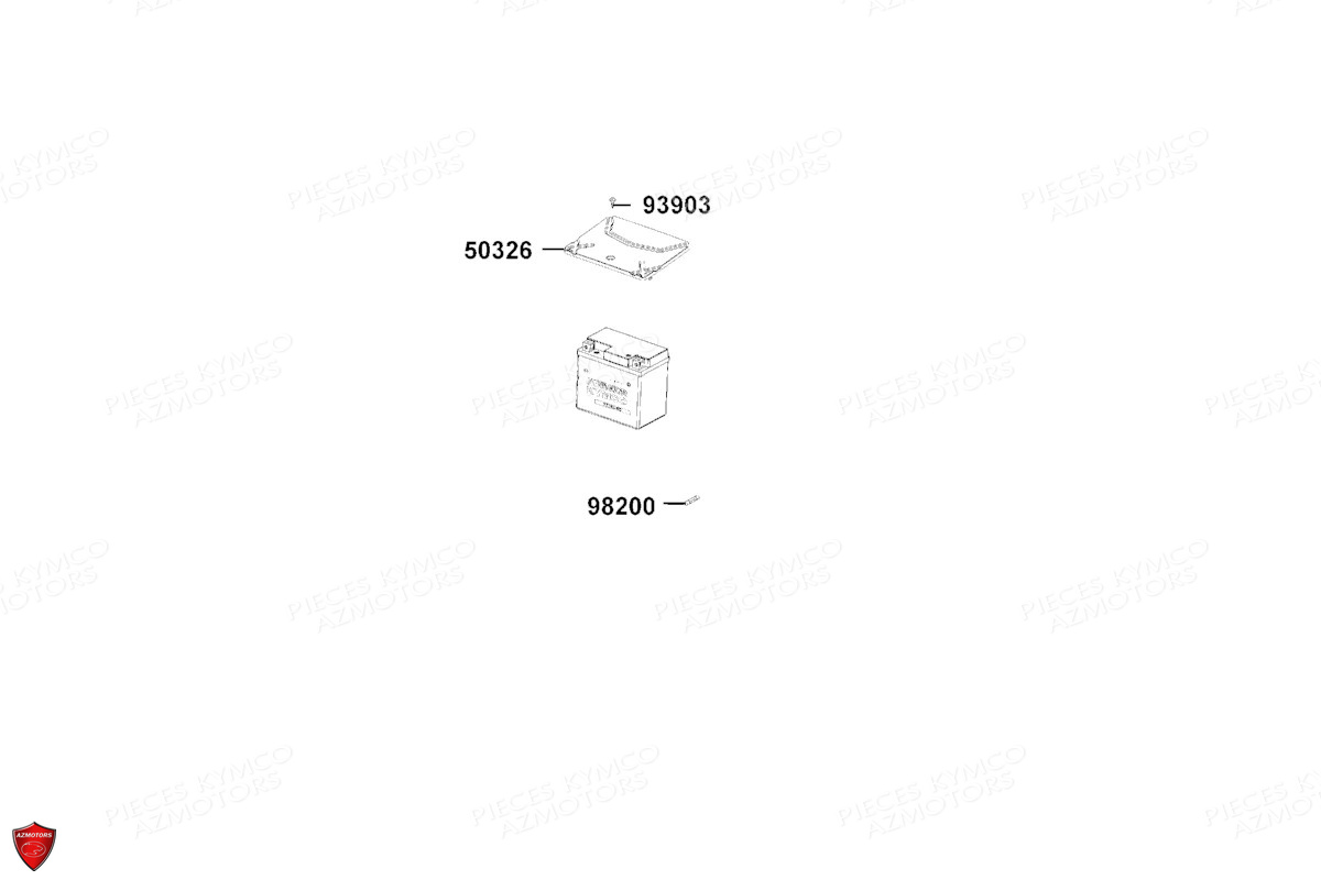 BATTERIE YTX7A-BS YUASA (ORIGINE) KYMCO pour BATTERIE de AGILITY CARRY 50 4T E5