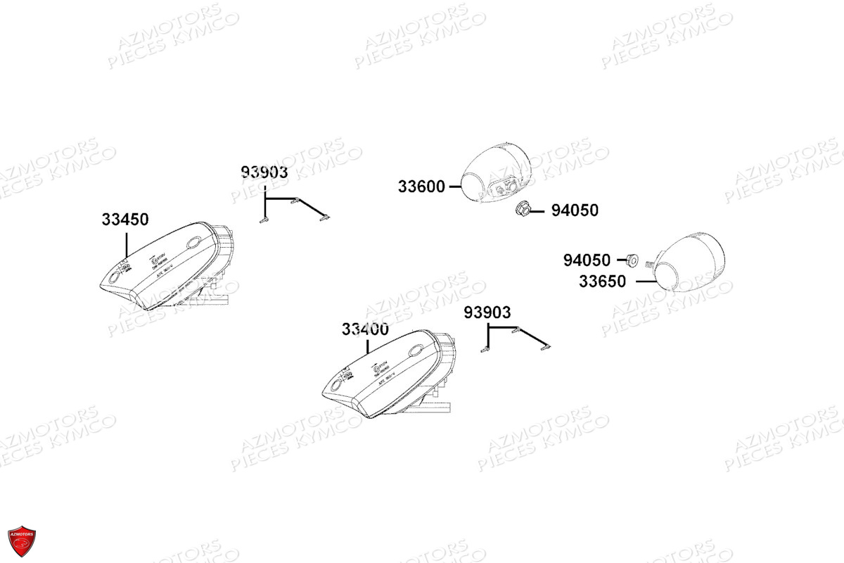 CLIGNOTANTS pour AGILITY CARRY EV