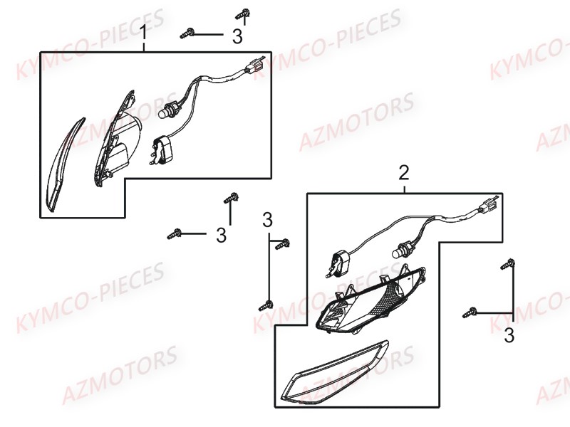 Clignotants Avants AZMOTORS 