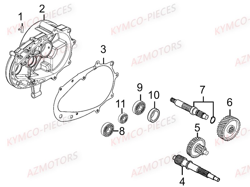 Transmission AZMOTORS 