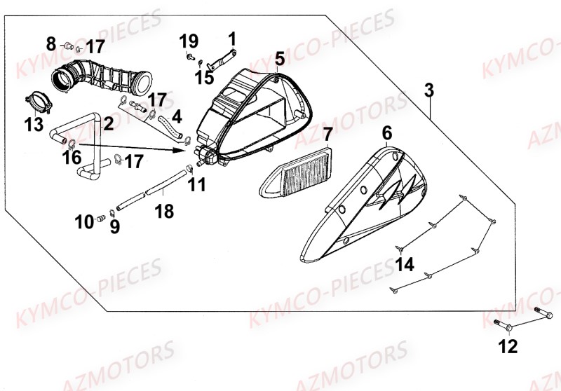 Boite A Air AZMOTORS 