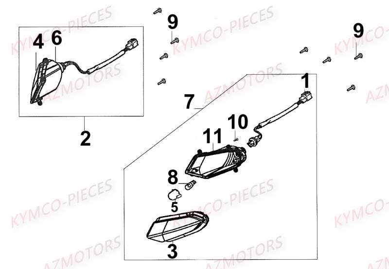 Clignotants AZMOTORS 