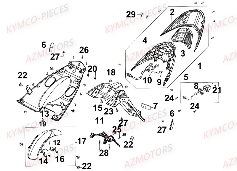 Feu Arriere AZMOTORS 