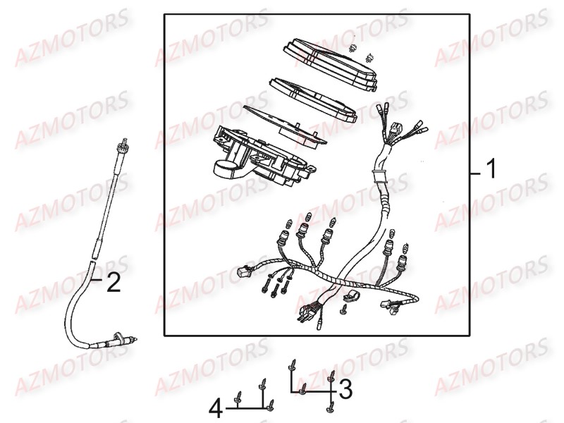 Compteur AZMOTORS 