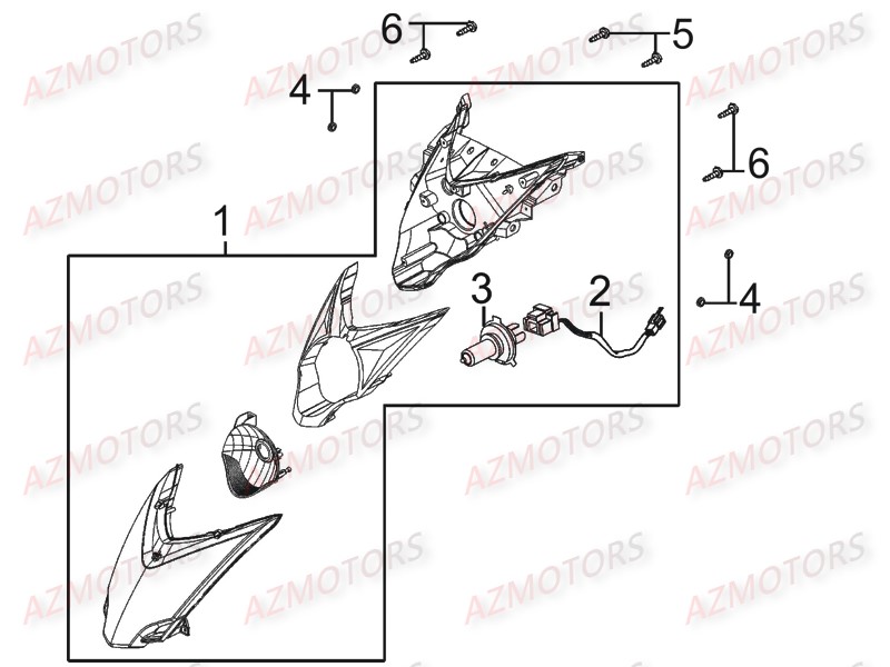 Phare AZMOTORS 