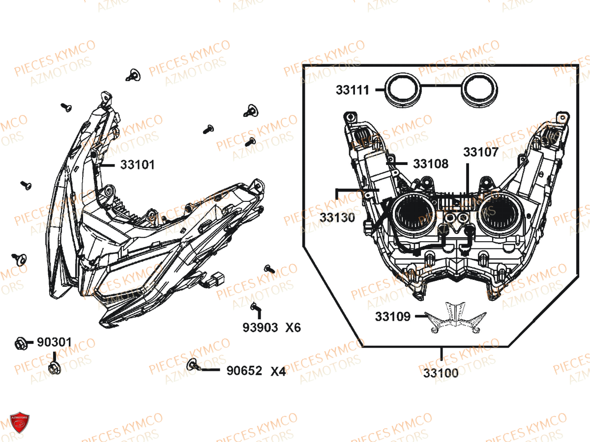 PHARES pour AK 550