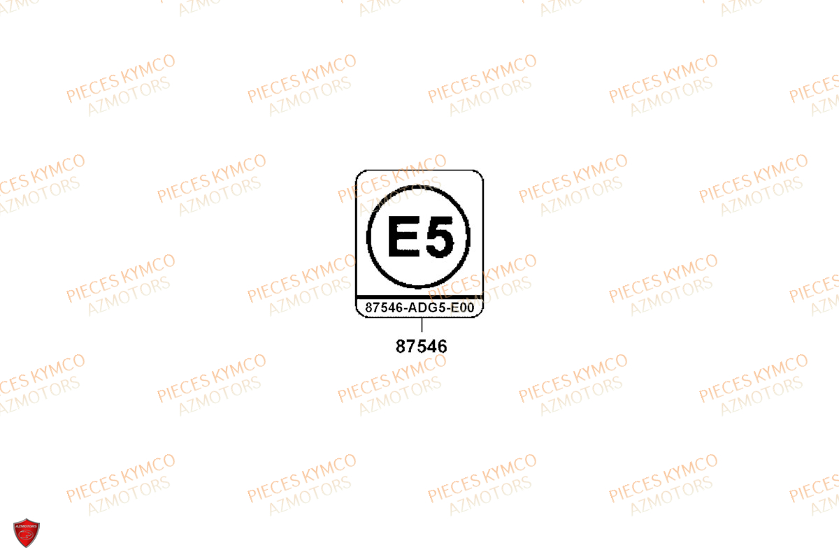 Label E5 KYMCO AK 550 4T EURO_5 (SBA1AA)