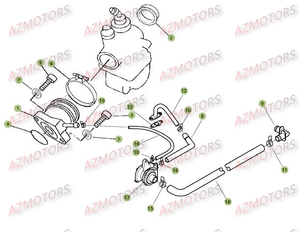 CARBURATEUR BETA ALP 125 08