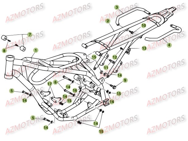 CHASSIS BETA ALP 125 08