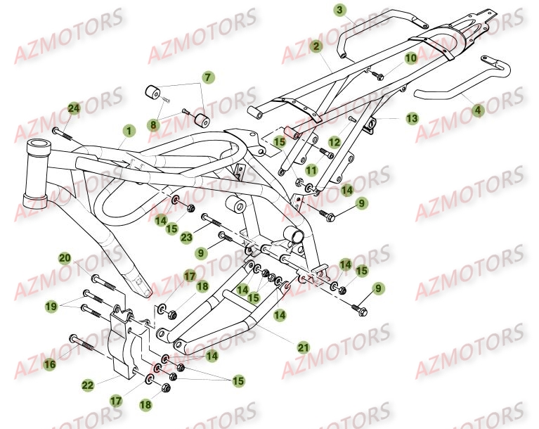 Chassis BETA Pièces ALP 200-[2014]