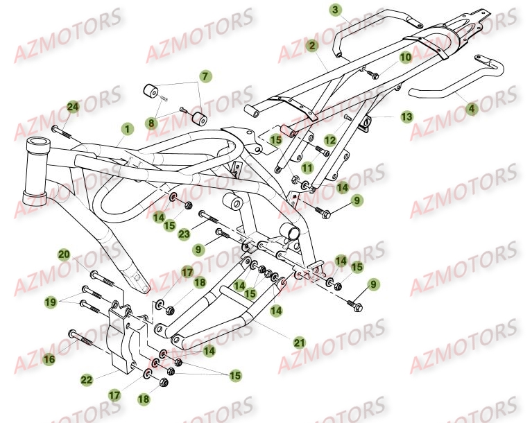 CHASSIS BETA ALP 200 14