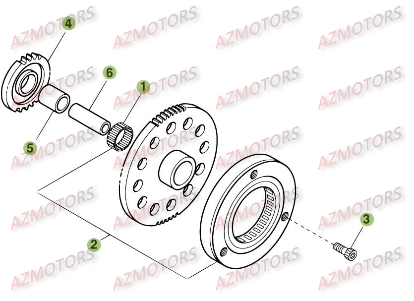 Demarrage Electrique 2 BETA Pièces ALP 200-[2014]