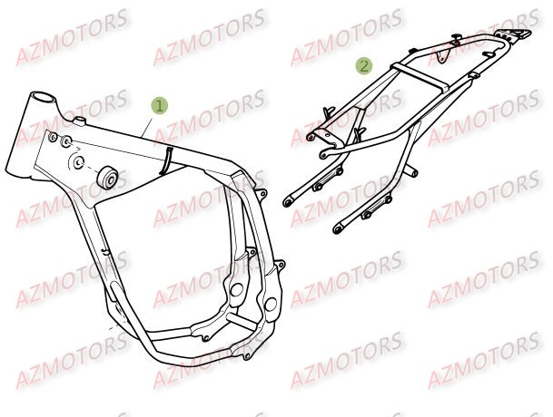 Chassis BETA Pièces ALP 4.0 350cc - [2011]