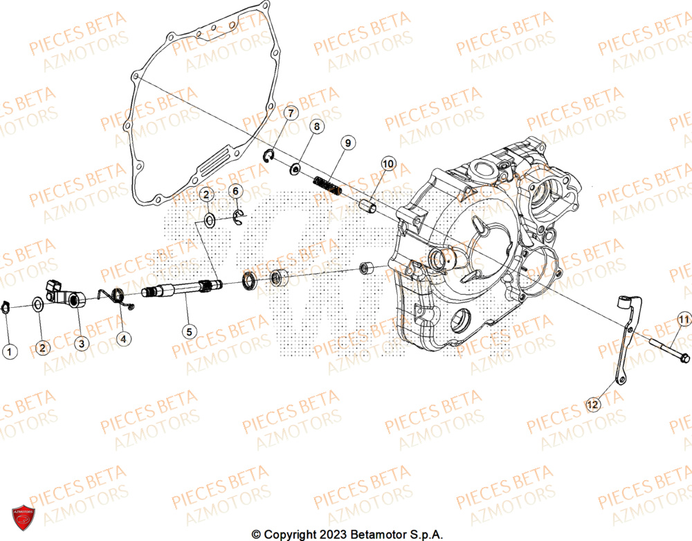 Transmission Embrayage BETA Pièces ALP 4.0 350 4T - 2025