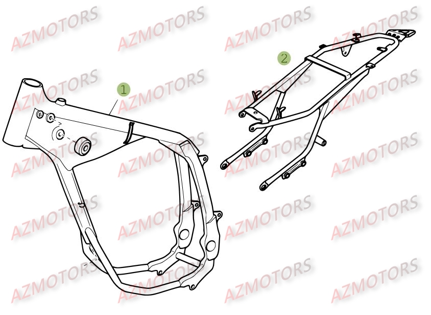Chassis BETA Pièces ALP 4.0 350cc [2014]