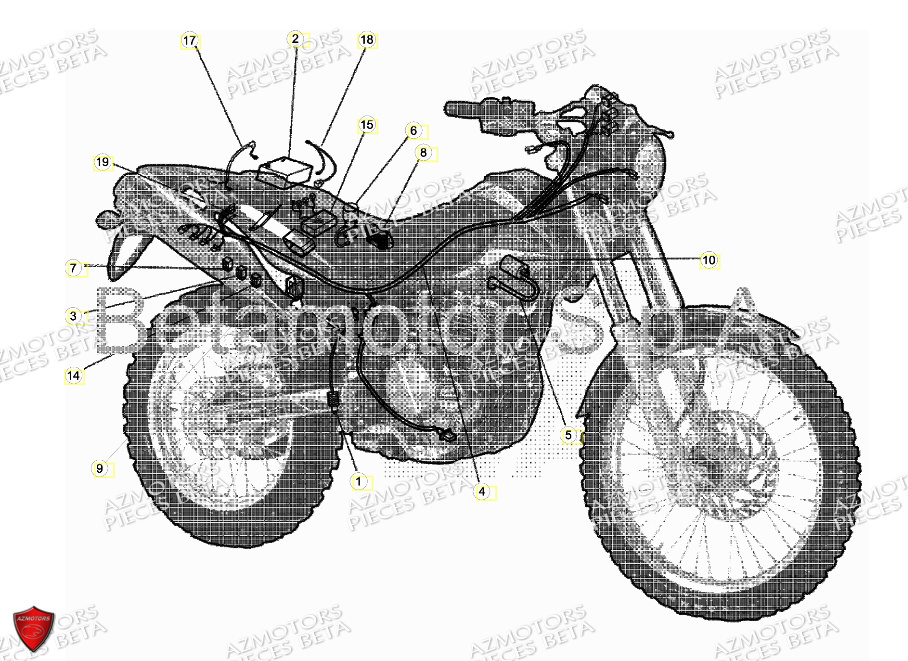 SYSTEME ELECTRIQUE pour ALP 4 4T 350 2018