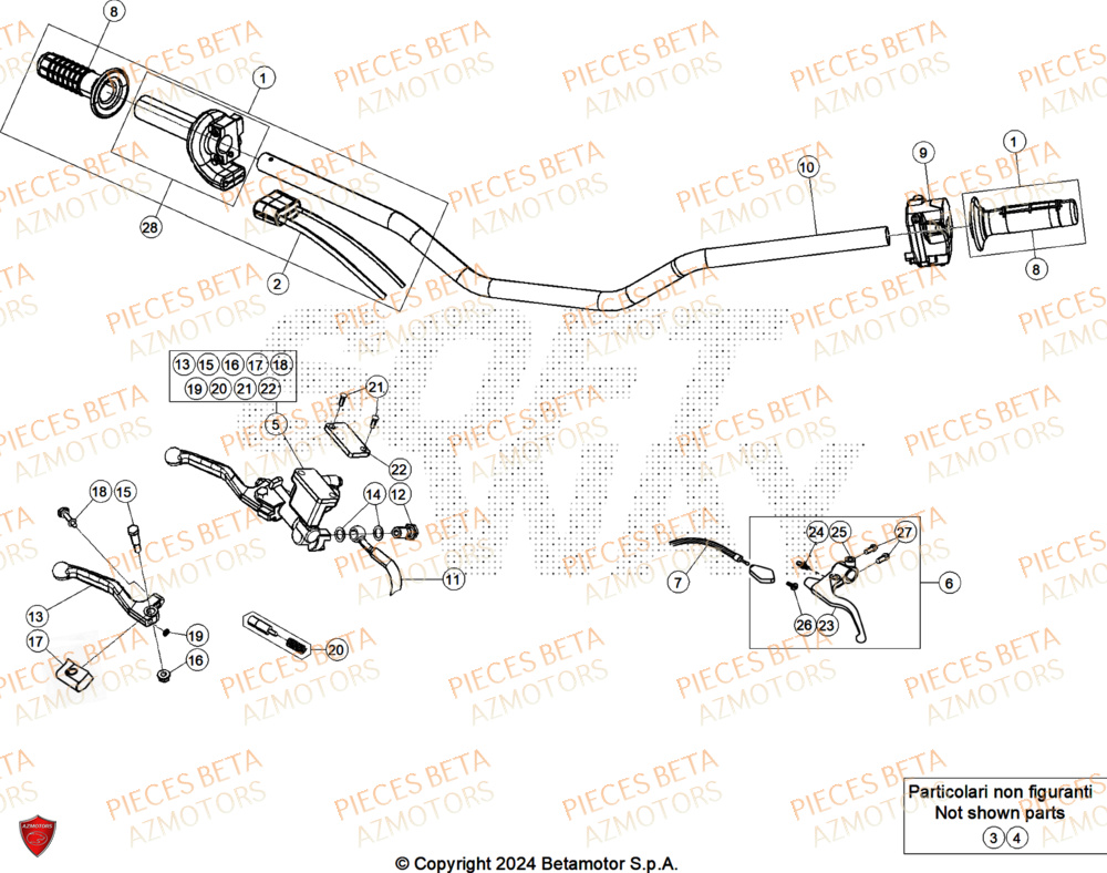 GUIDON BETA ALP X 350 4T 2025