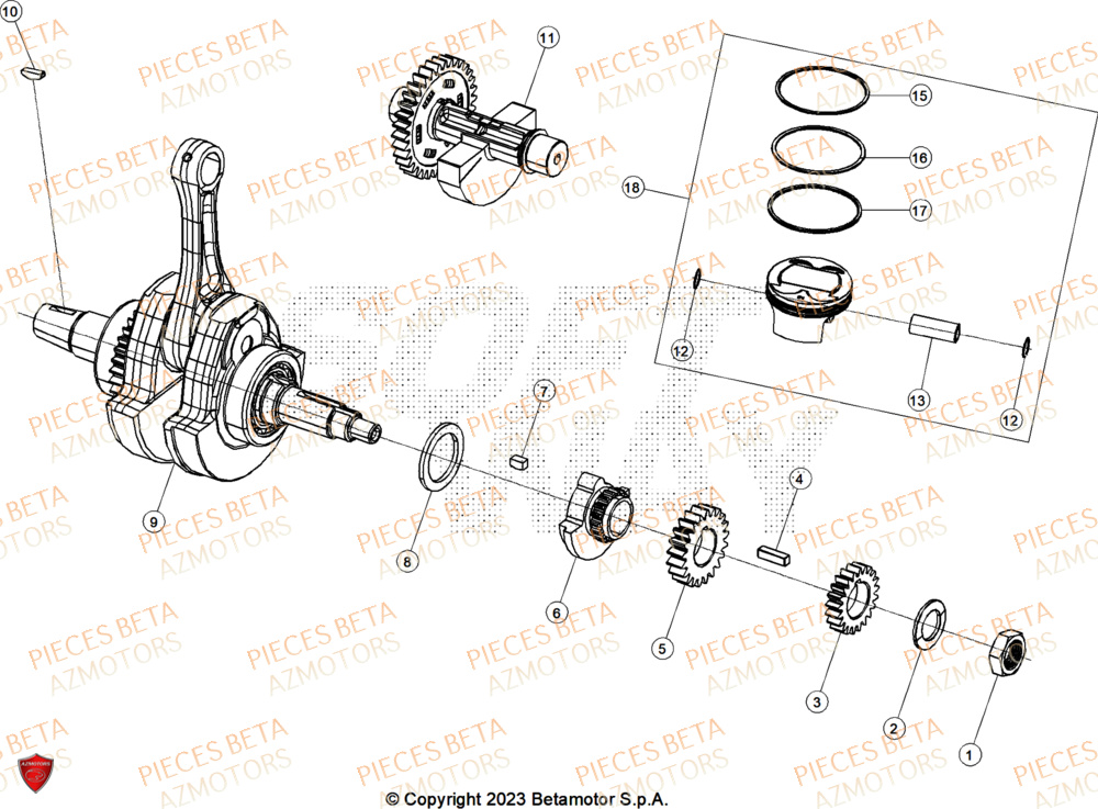 VILEBREQUIN BETA ALP X 350 4T 2025