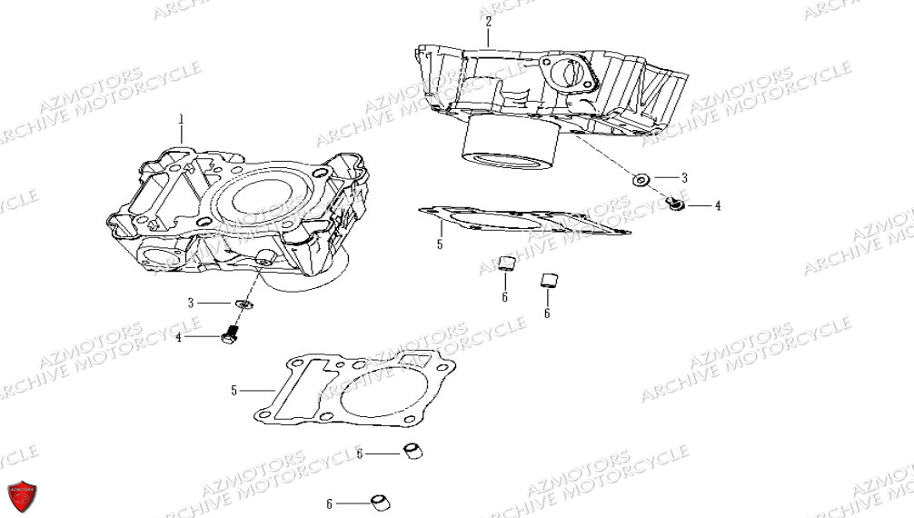 CYLINDRE_AVANT_ET_ARRIERE ARCHIVE MOTO PIECES ORIGINE MOTO ARCHIVE AM BLACKPEARL 125cc EURO5