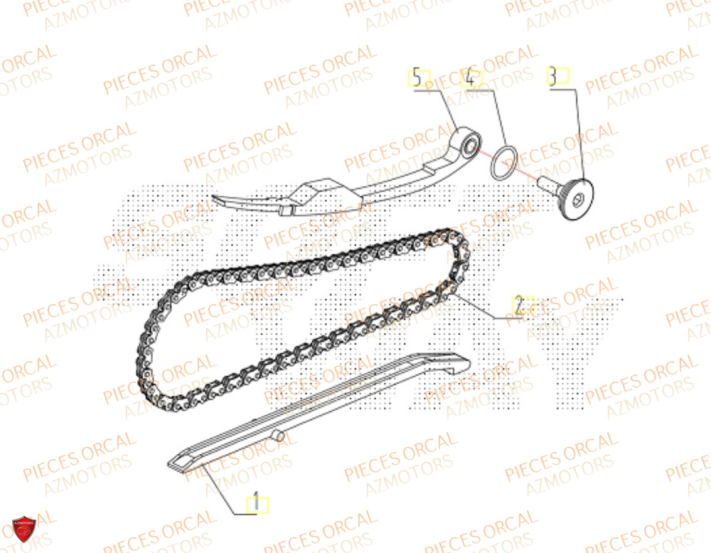 Distribution ORCAL Pièces Orcal ORCAL ARIOS 50 10" Euro 5+