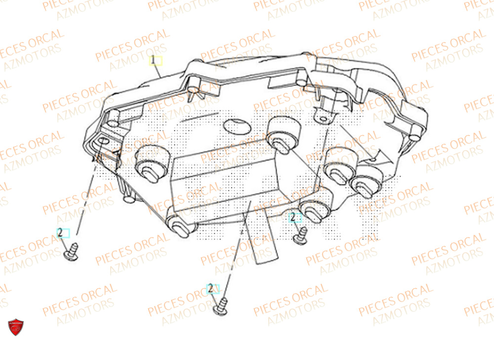 Compteur ORCAL Pièces Orcal ORCAL ARIOS 50 12" Euro 5+