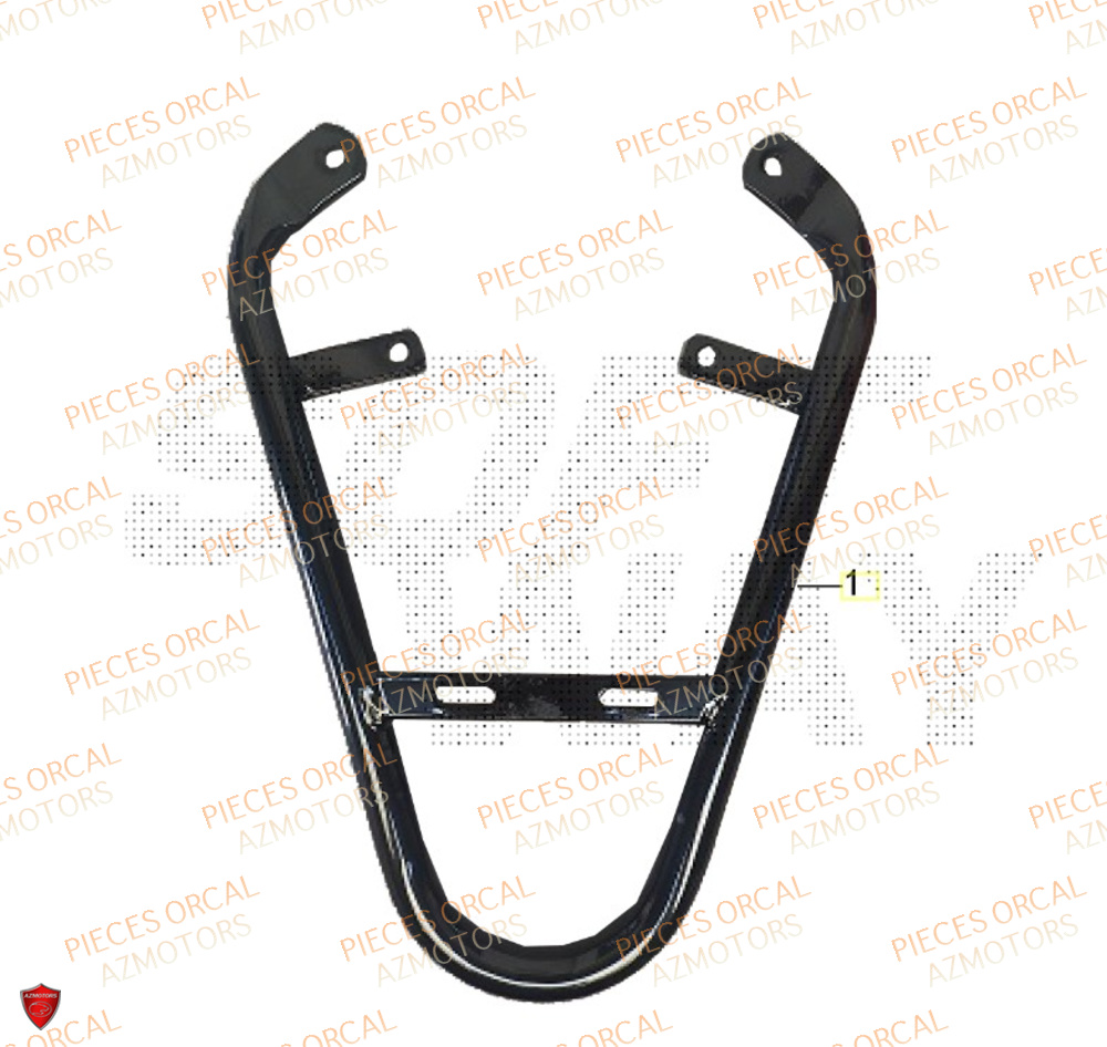 Porte Paquet ORCAL Pièces Orcal ORCAL ARIOS 50 12" Euro 5+